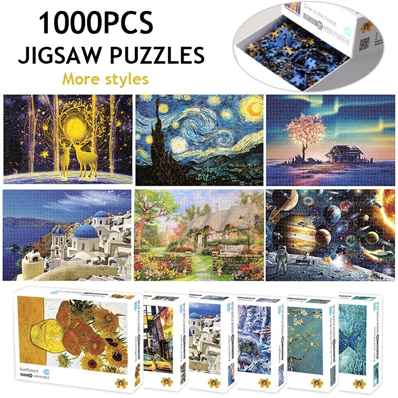 toys for kids Diy Jigsaw Puzzles 1000 Pieces High Definition Puzzle for Adults and Kids games