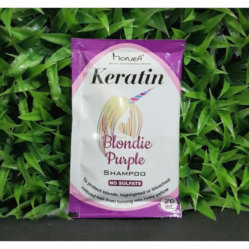 MONEA KERATIN PURPLE SHAMPOO Shopee Philippines