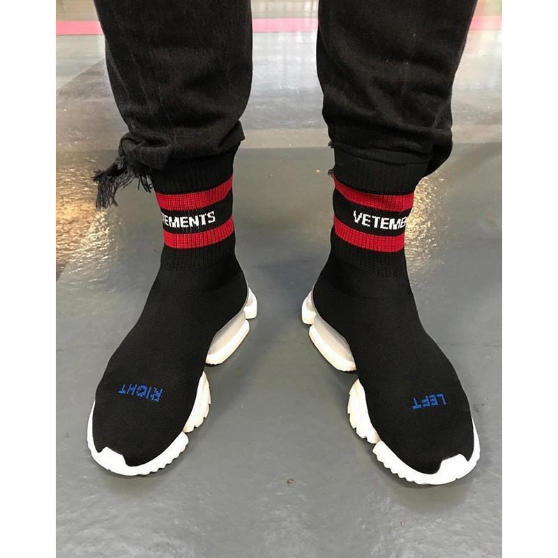 vetements x reebok socks