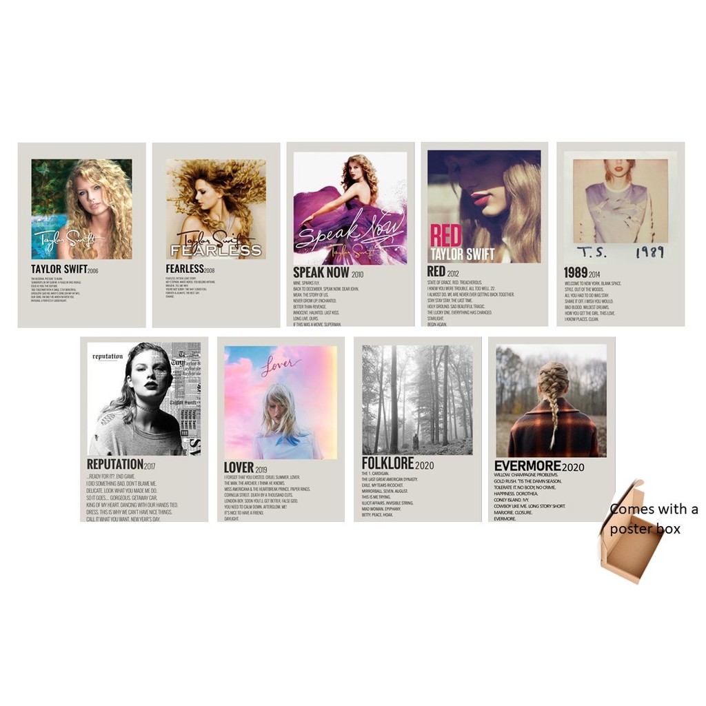 Swift albums taylor An impossible