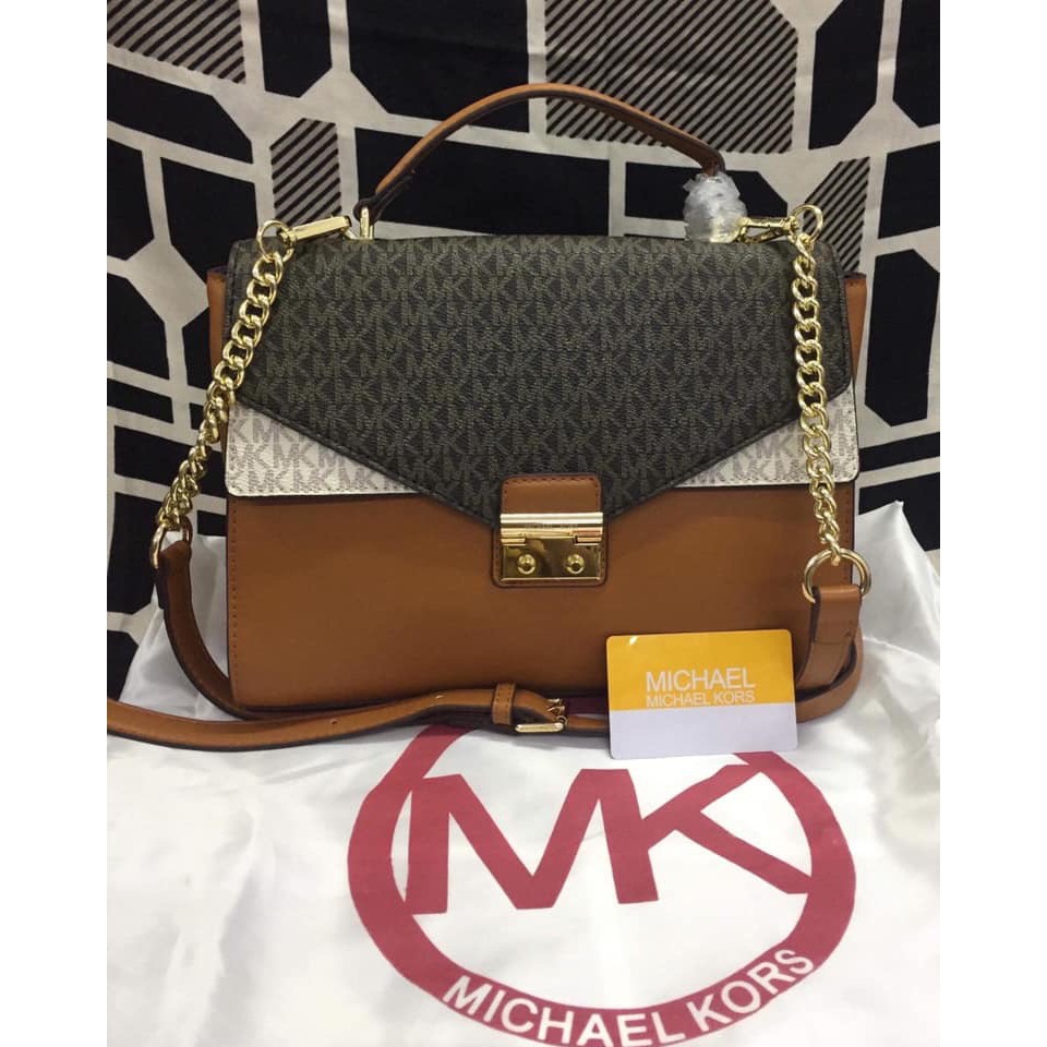 michael kors chain sling bag