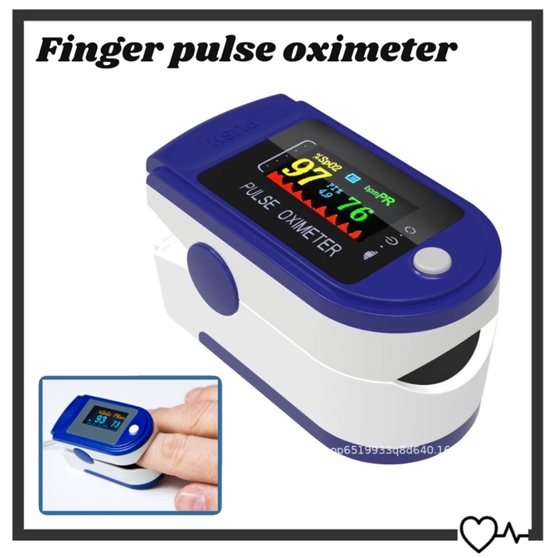Pulse Oximeter, digital pulse oximeter with lanyard Shopee Philippines