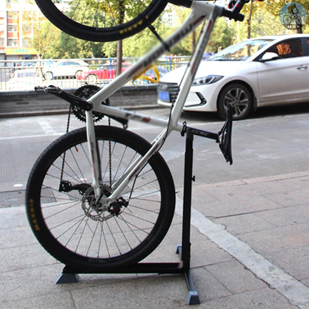 upright bike storage