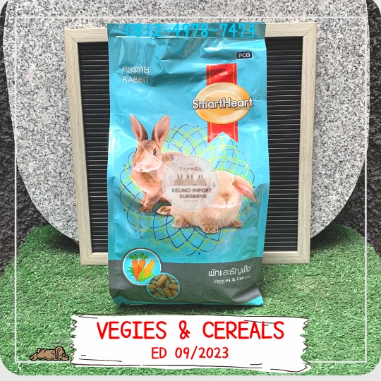 Smartheart Premium Rabbit Food Freshpack Rabbit Pellets 1kg