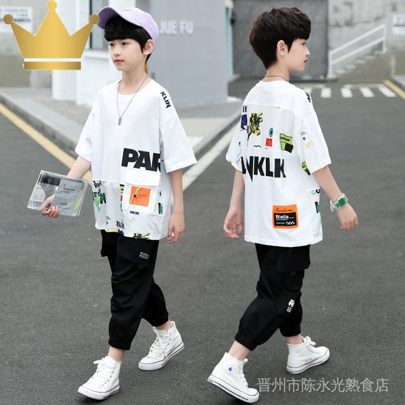 Free shipping 1、2、3、4、5、6、7、8、9、10、11、12、13、14 years old children fashion new Korean tshirt for school boy tommy hilfiger burberry kids florsheim Summer Clothes Basketball Uniforms Sportswear Children's Suits car racing costume for baby boy chinese dress