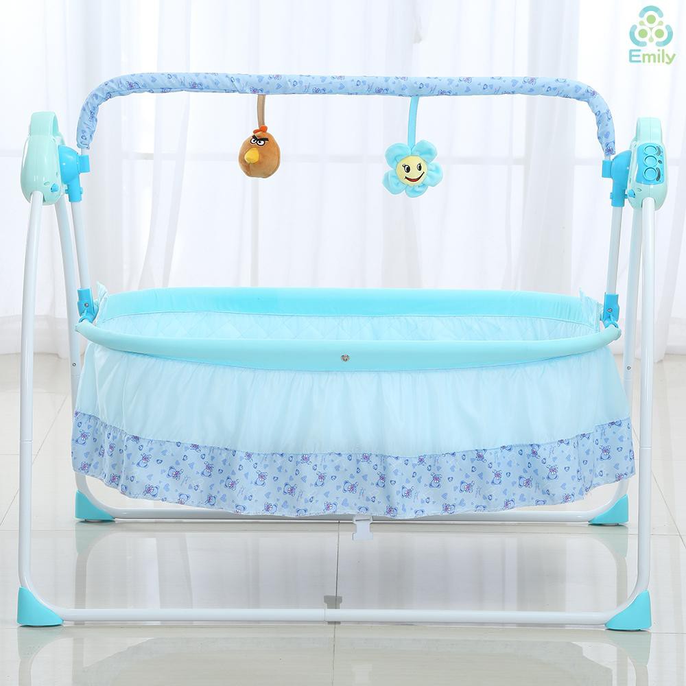 electric baby bassinet cradle swing