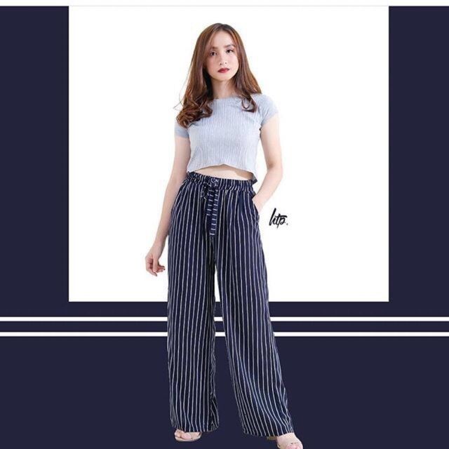 stripes square pants