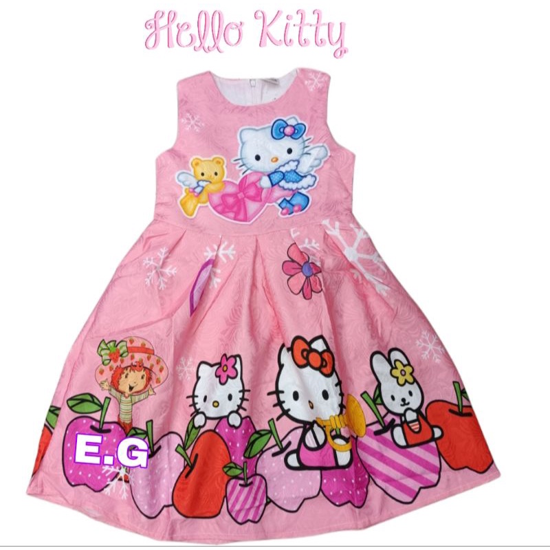 New Arrival Hello kitty Dress for kids | Shopee Philippines