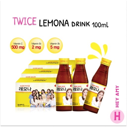 Lemona Twice Lemona Drink 100ml 1ea Shopee Philippines