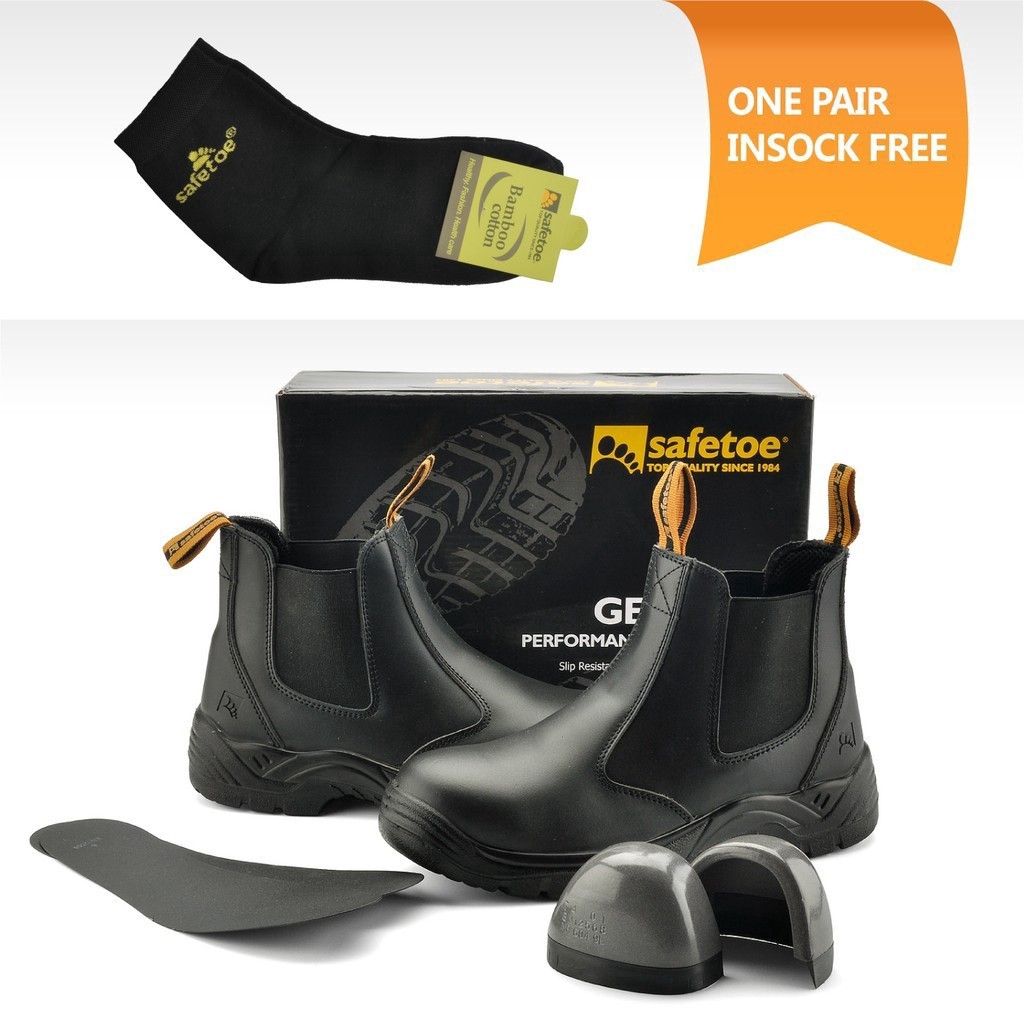 steel toe capped chelsea boots ladies