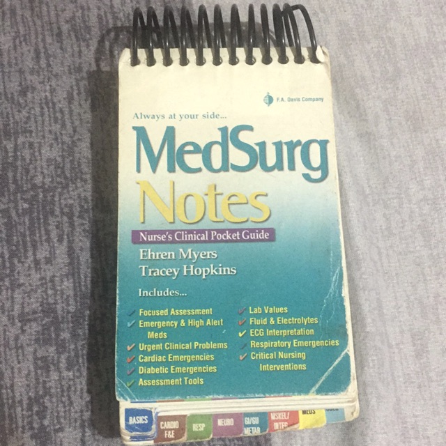 Nurses Clinical Pocket Guide Davis Company Shopee Philippines