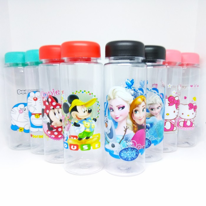 My Bottle Disney Character Kids + Tritan Fruit Juice Bottle Pouch ...