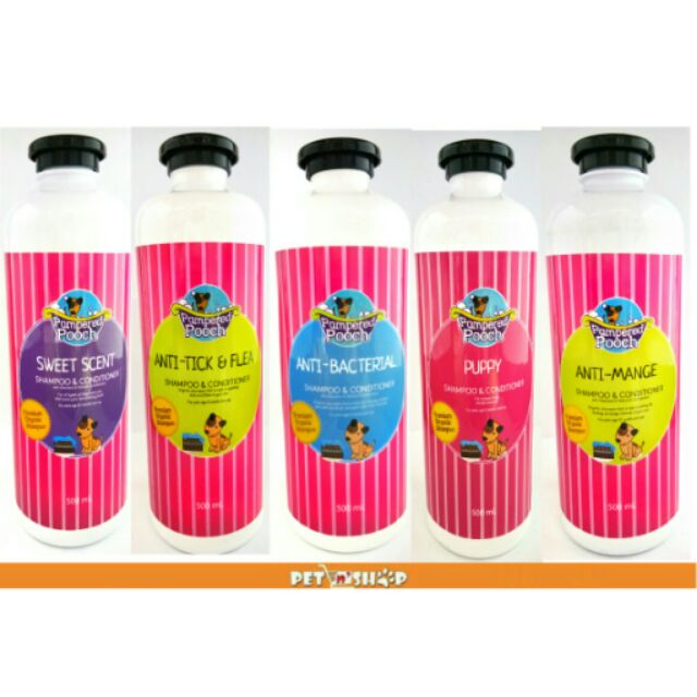pampered pooch shampoo