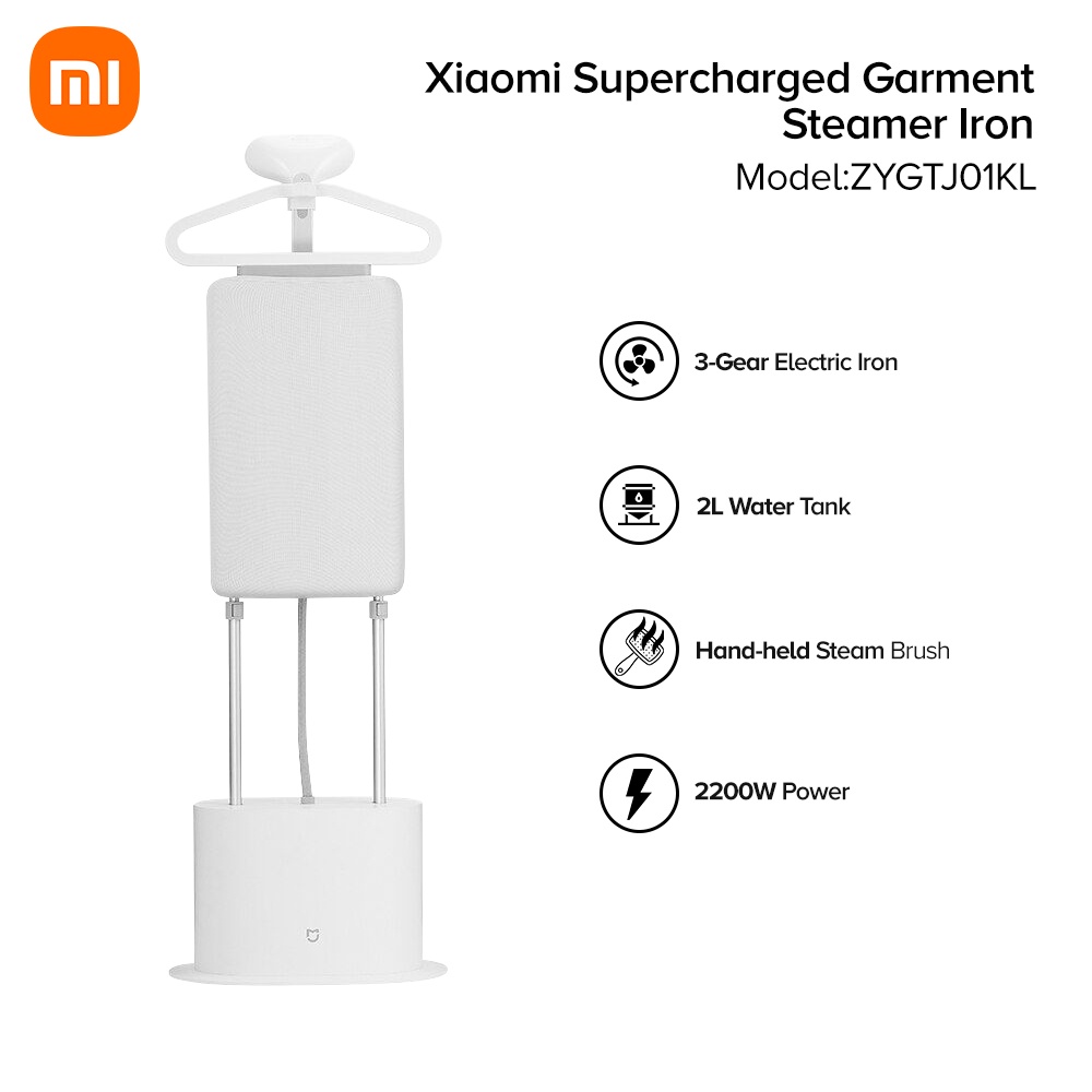 Xiaomi Mijia Supercharged Garment Steamer Iron 2L Water Tank 3Gear 2200W Garment Clothes