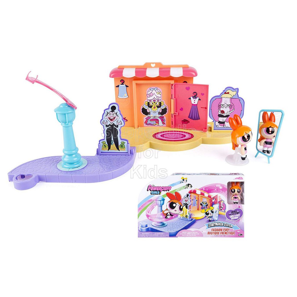 powerpuff girls playset