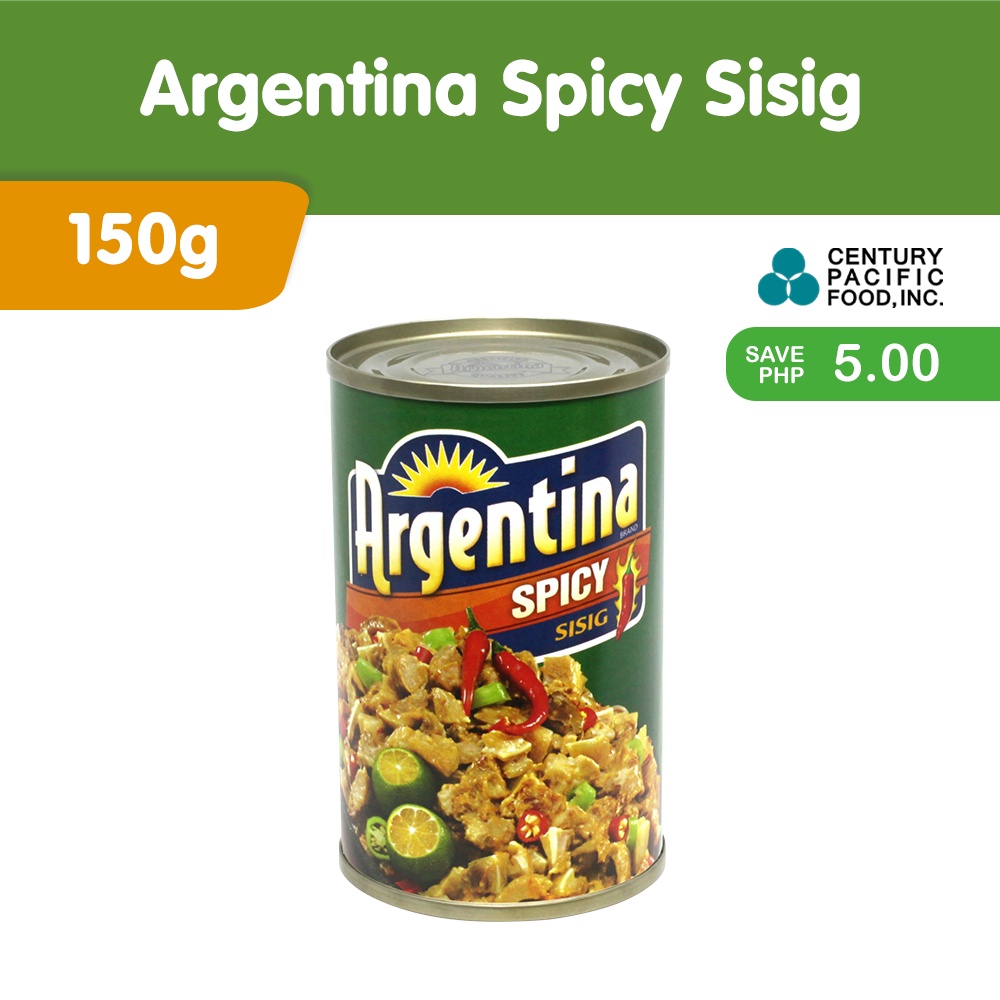 Argentina Spicy Sisig 150g | Shopee Philippines