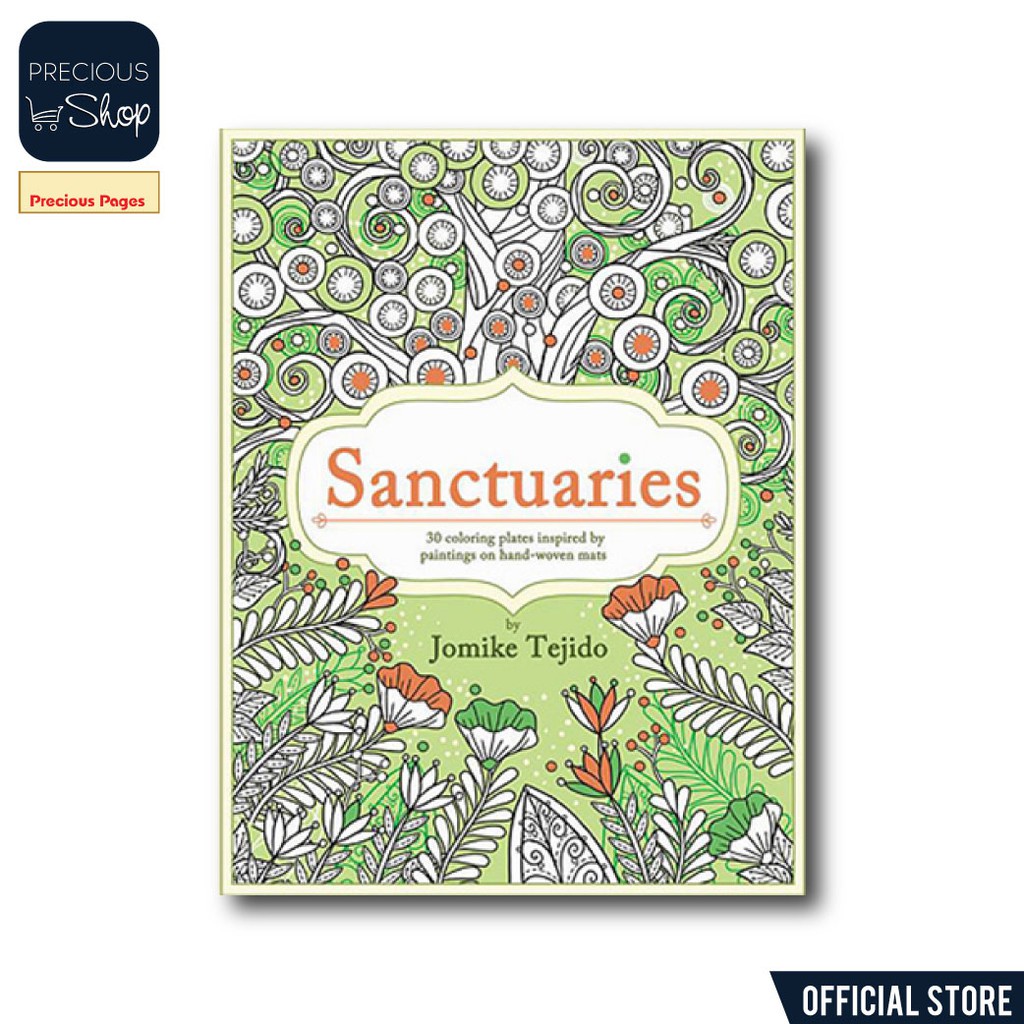 Download Creative Minds Coloring Book For Adults 12 Sanctuaries Shopee Philippines