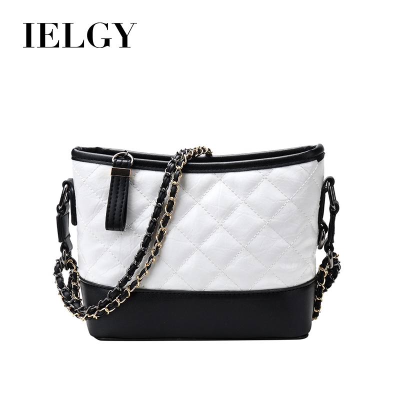 double chain cross body bag