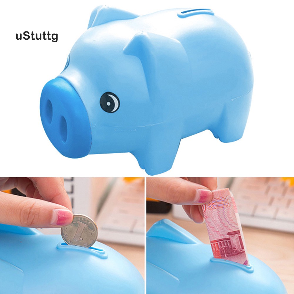 pig shaped piggy bank