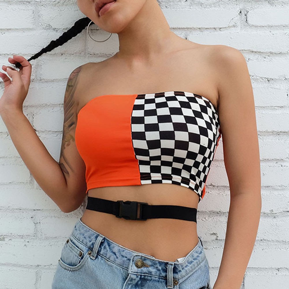 buckle belt top