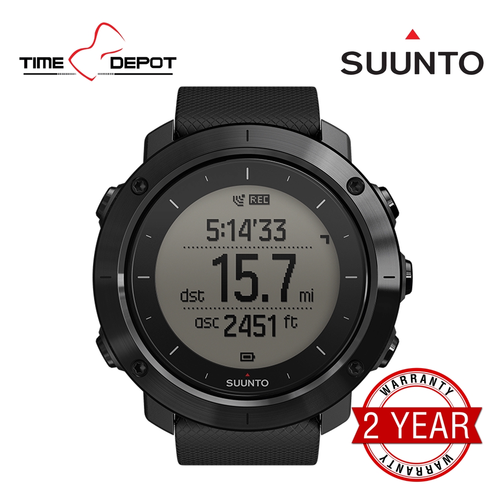 Suunto SS022291000 Traverse Sapphire Black GPS outdoor watch with ...