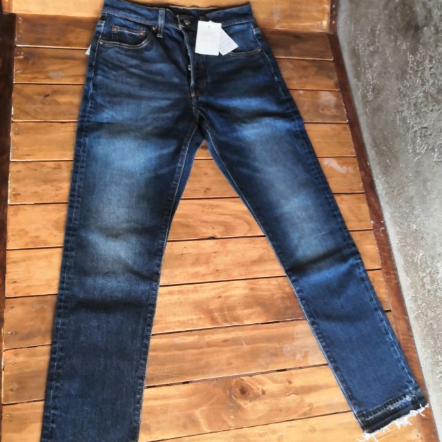 women's original 501 button fly jeans