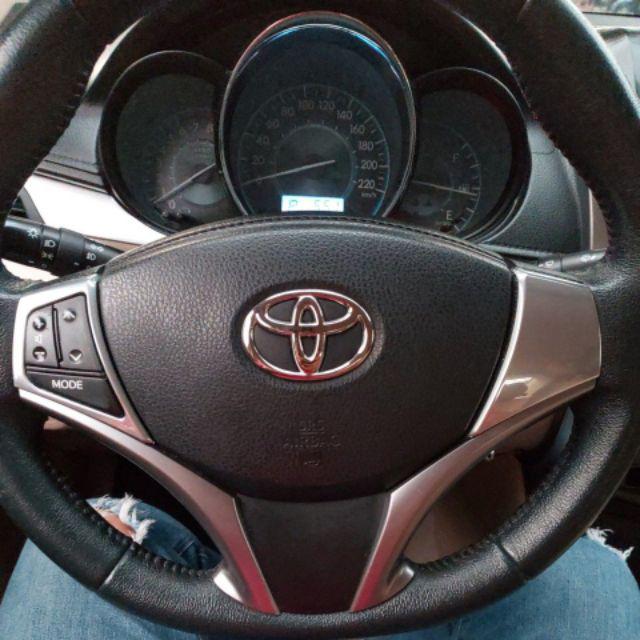 Car Steering Wheel Decorative Cover Toyota Vios 20142017 Shopee