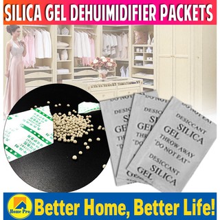 100PCS/Set Silica Gel Dehuimidifier Packets Activated Clay Packs Highly Moisture-proof Desiccant