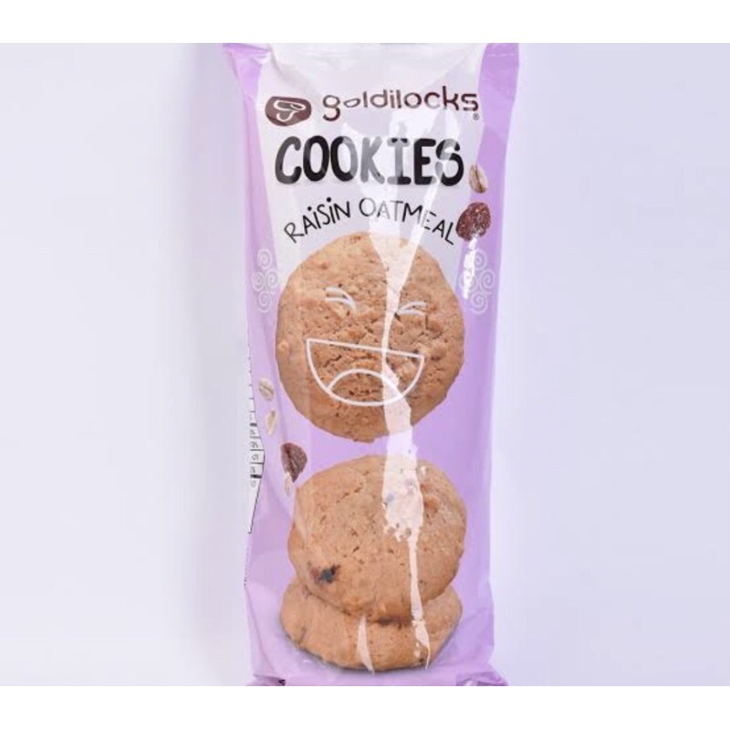 Goldilocks Cookies Raisin Oatmeal 120g | Shopee Philippines