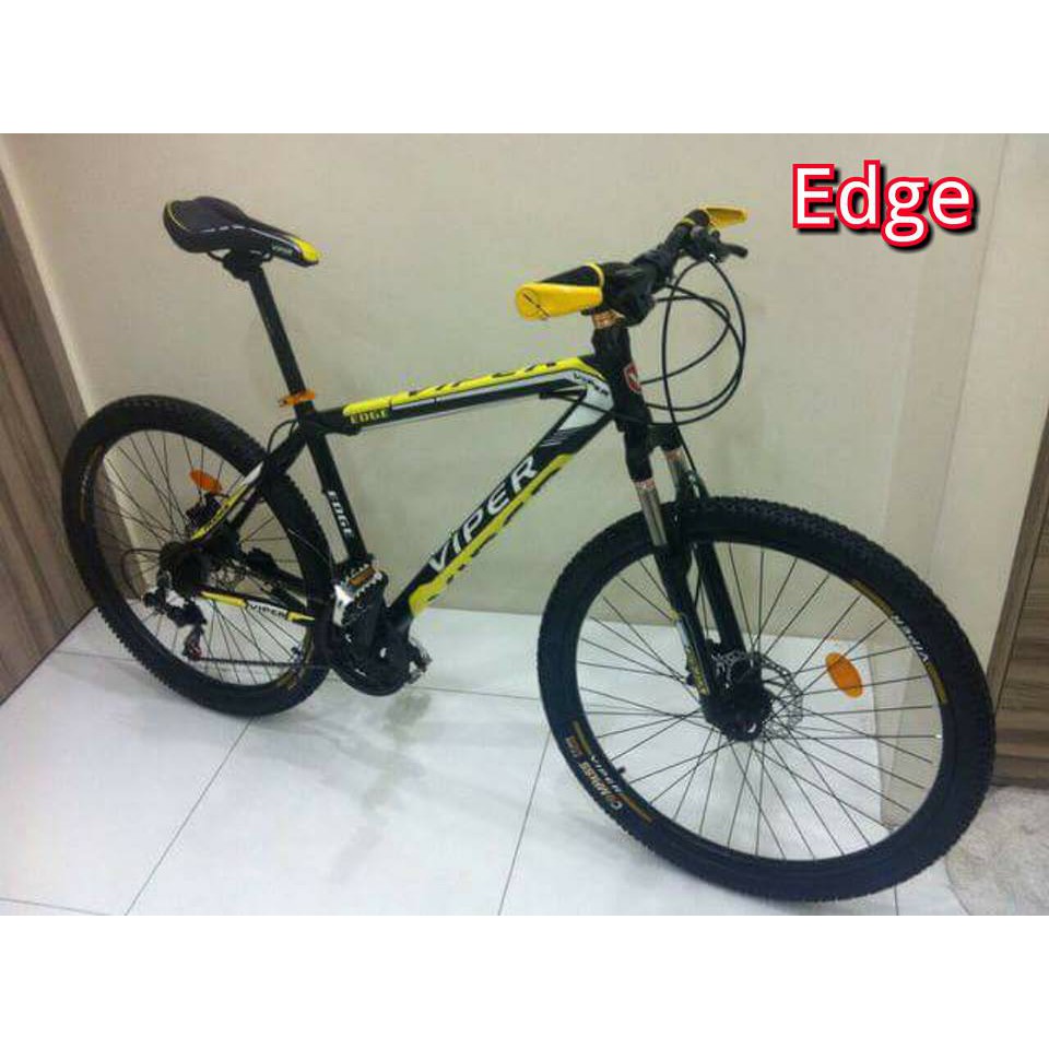 black mountain bike