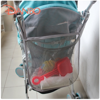 Baby stroller Storage bag kids outdoor universal storage mesh bag out hanging bag