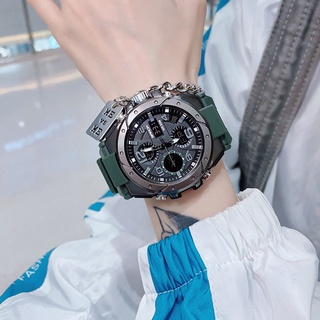 timeless watchWatch men s high-end handsome black technology high school students adult waterproof #3