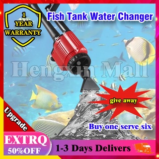 Electric Aquarium Fish Tank Water Changer Sand Washer Vacuum Siphon Operated Gravel Cleaner Aquariu
