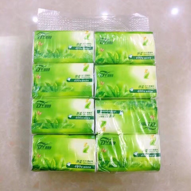 White Facial Tissue Green Packaging 1pc Shopee Philippines