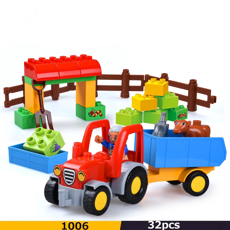 lego duplo tractor set