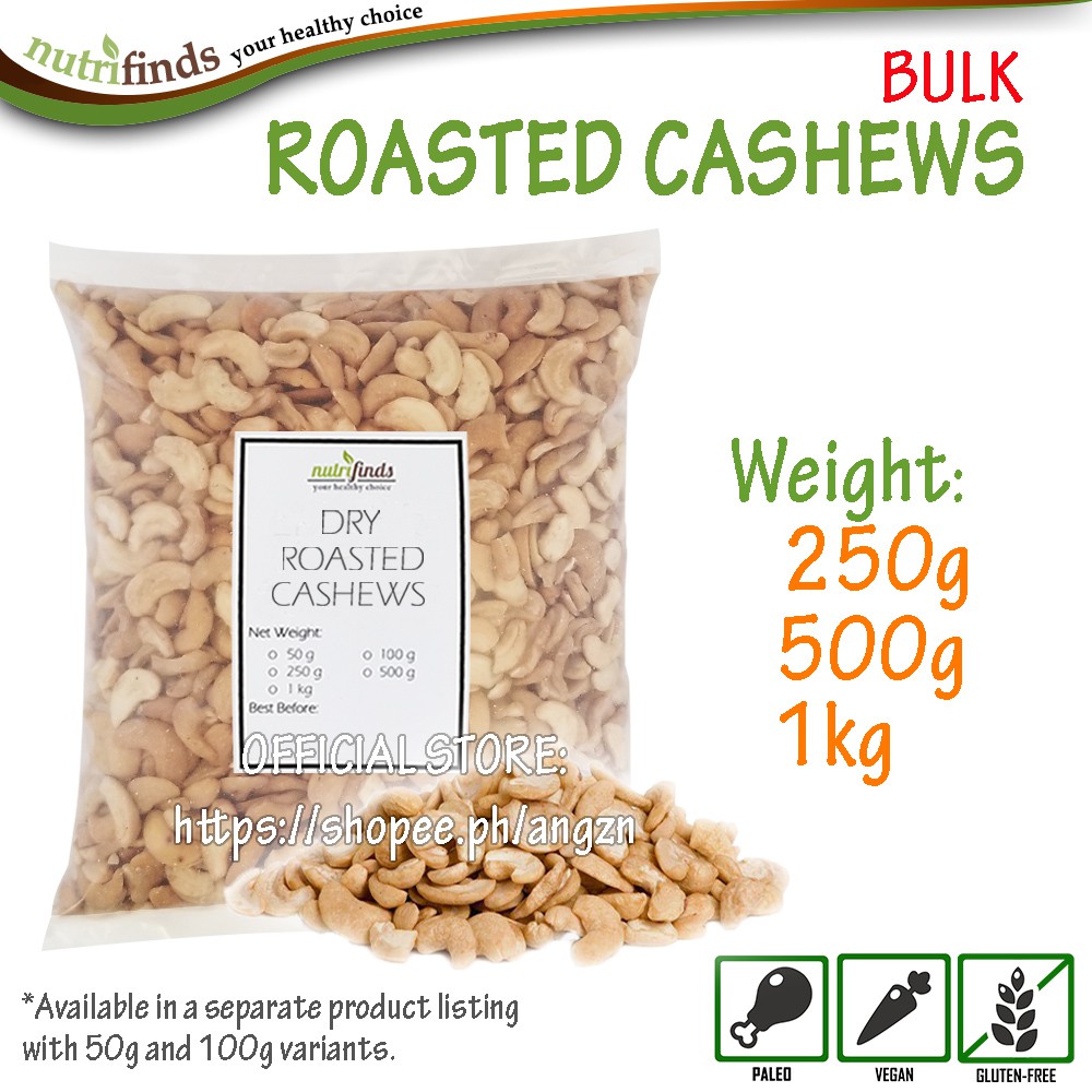 Roasted Cashews BULK Shopee Philippines