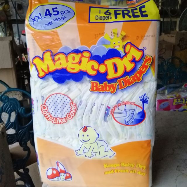 magic dri diaper