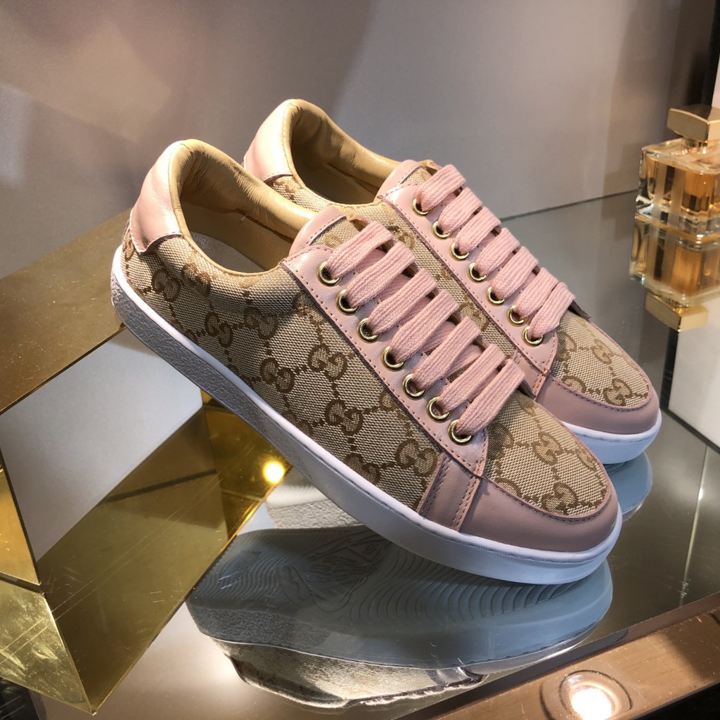 mens pink gucci shoes