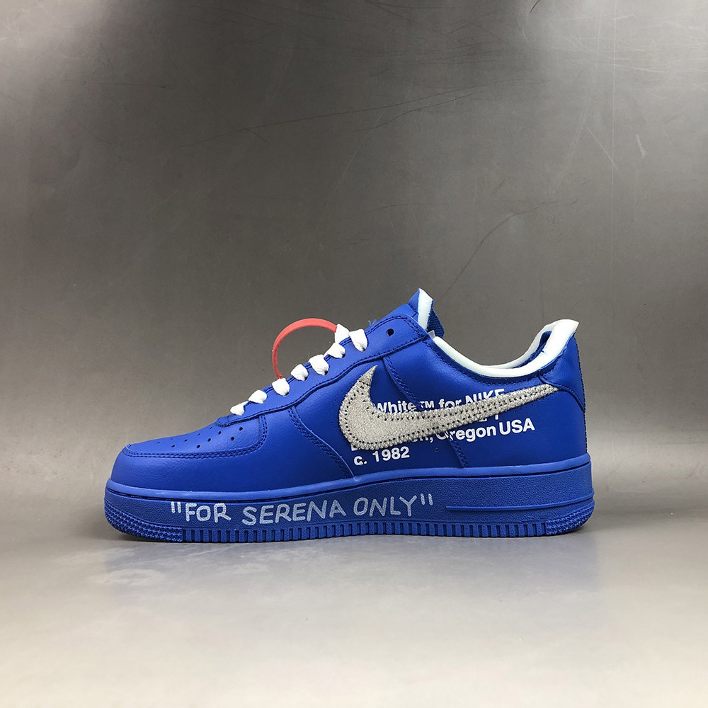 nike air force 1 university blue off white