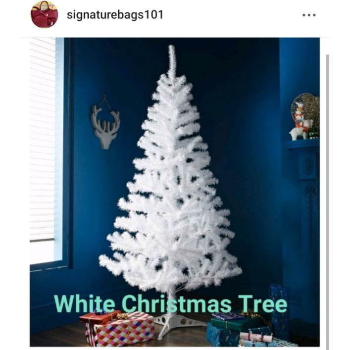 7ft White Christmas Tree Available now 7ft Shopee Philippines