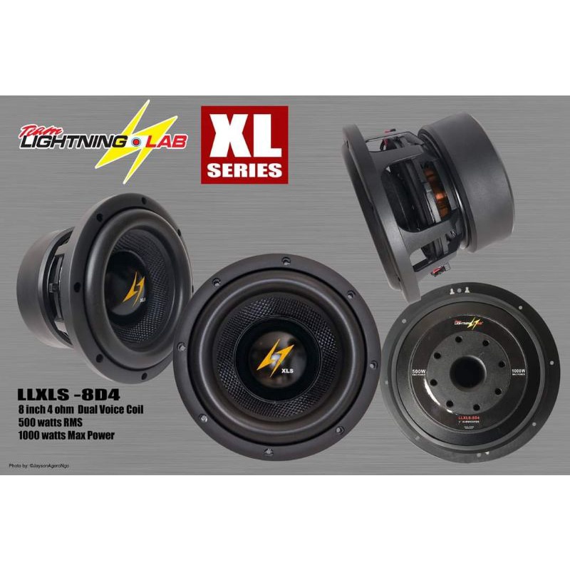 LIGHTNING LAB LL XLS 8D2, 8D4 CAR SUBWOOFER Shopee Philippines