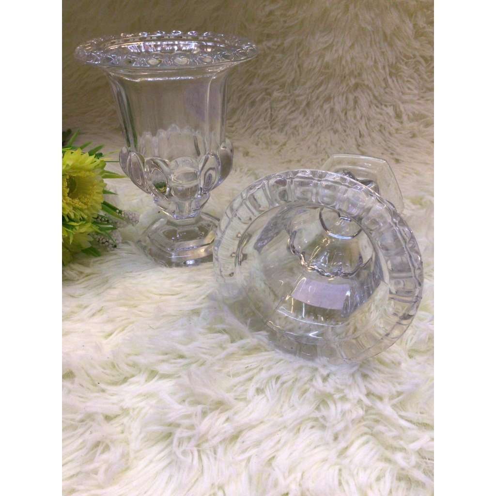 Clear glass vase 10x15cm (2574) Shopee Philippines