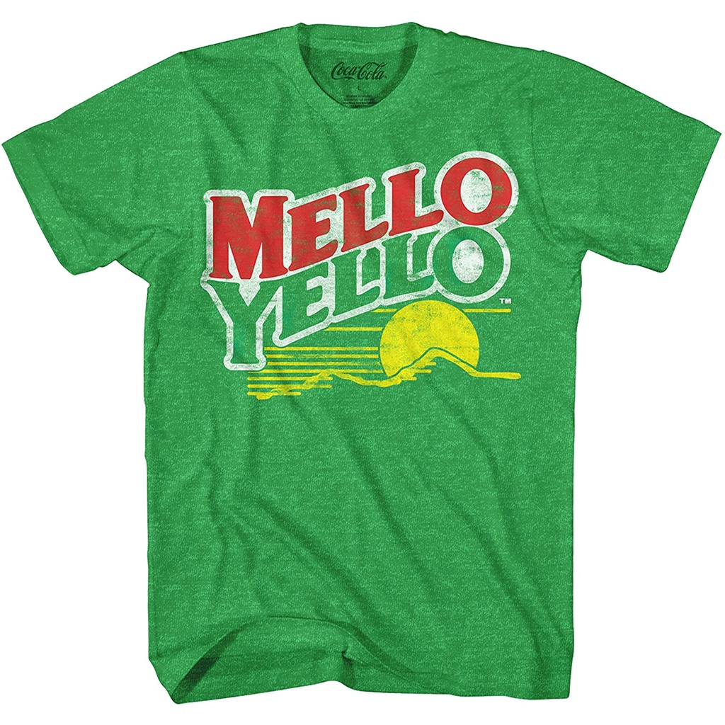 CocaCola Mello Yello soda pop drink funny classic vintage mellow