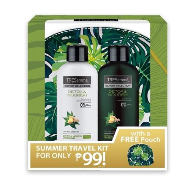 Tresemme Shampoo & Conditioner with Pouch Shopee Philippines