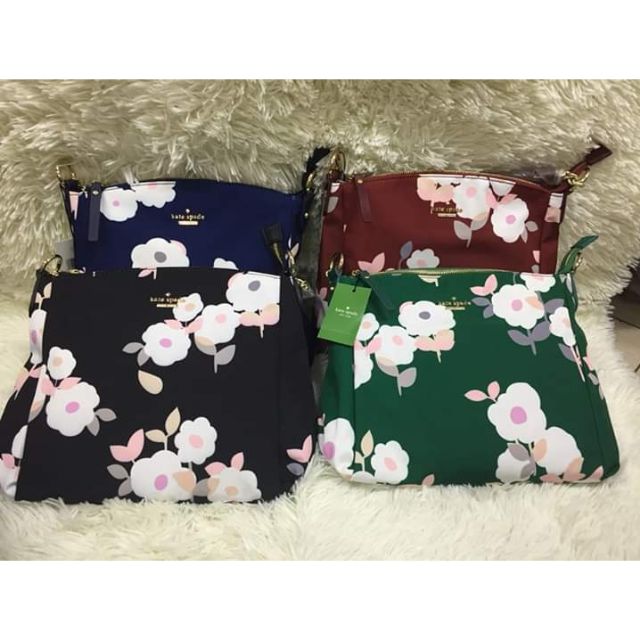 Kate Spade Floral Sling Bag | Shopee Philippines