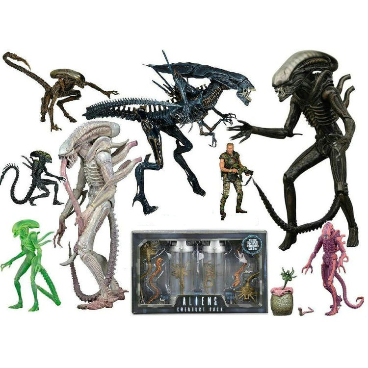 grid alien figure