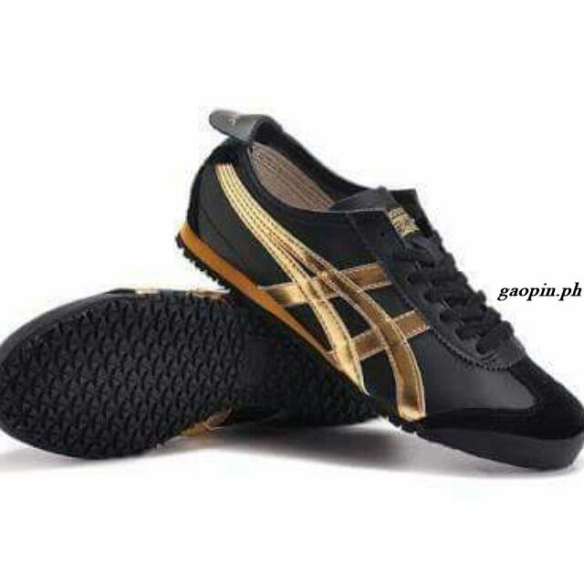 onitsuka tiger serrano black gold