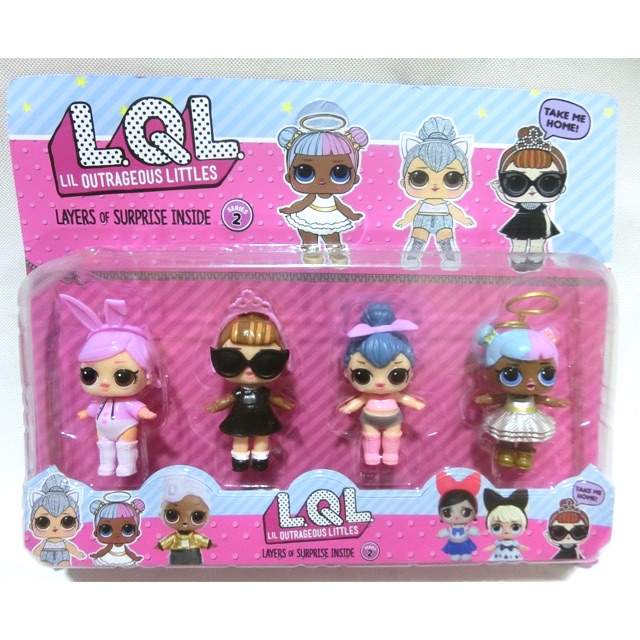 different types of lol dolls