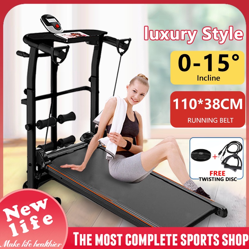 Multifunctional luxury treadmill, household mechanical treadmill