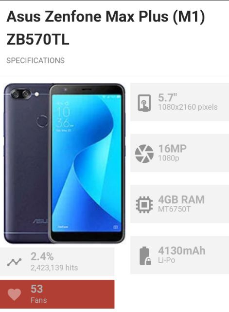 Asus Zenfone Max Plus M1 Shopee Philippines